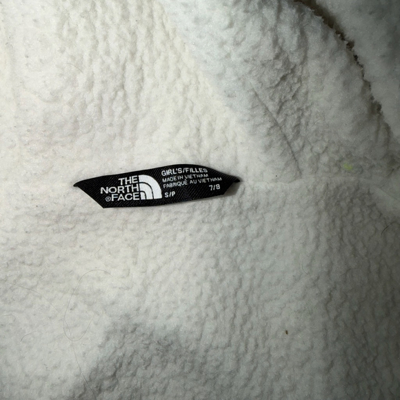 The North Face Girls Warm Storm Rain Jacket Deep Lagoon small (7/8) Fall Fleece - Picture 10 of 10